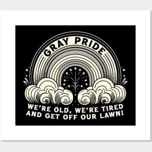 Gray Pride // Funny LGBTQ Quote Posters and Art